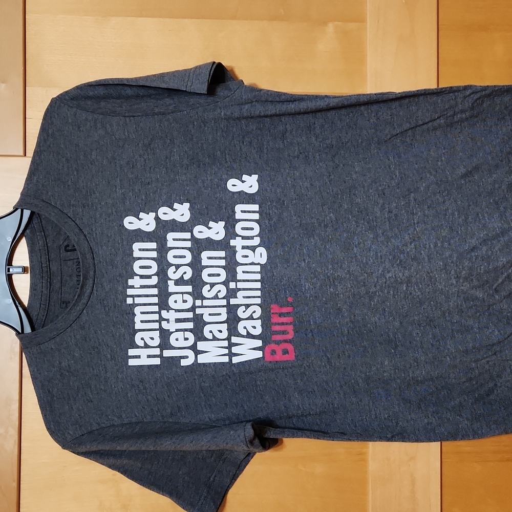 "Hamilton" Broadway Show T-Shirt-M